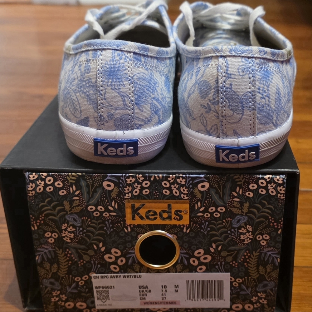Keds x Rifle Paper Co. Champion Aviary Lace-Up Canvas Sneaker - Picture 5 of 6